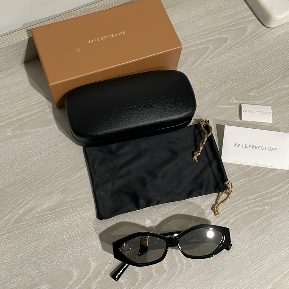 le specs luxe petite panthere sunglasses